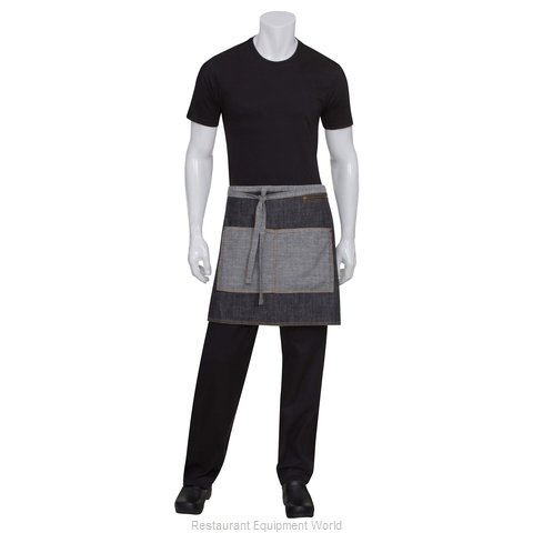 Chef Works AW046BLK0 Waist Apron