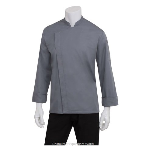 Chef Works BCMC010GRYL Chef's Coat (Magnified)