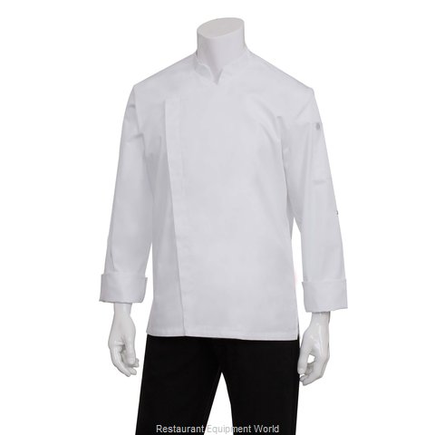 Chef Works BCMC010WHTS Chef's Coat (Magnified)