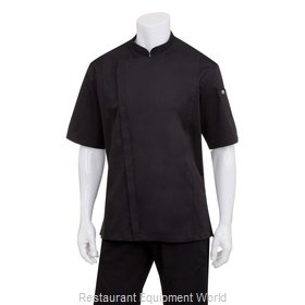 Chef Works BCSZ009BLK2XL Chef's Coat