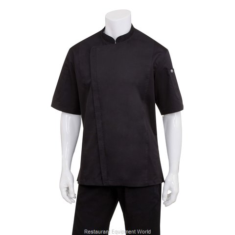 Chef Works BCSZ009BLKXL Chef's Coat