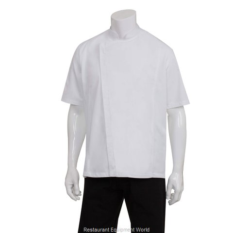 Chef Works BCSZ009WHTS Chef's Coat (Magnified)
