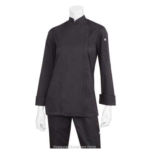 Chef Works BCWLZ005BLK2XL Chef's Coat (Magnified)
