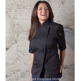 Chef Works BCWSZ006BLKL Chef's Coat