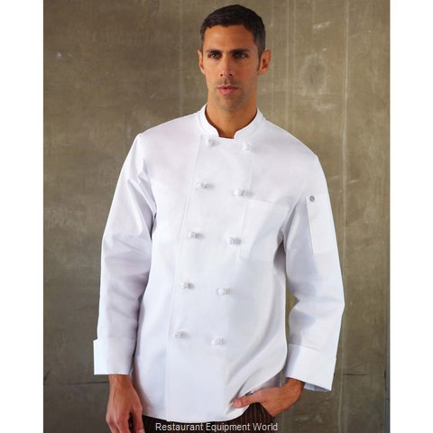 Chef Works CBCCWHTM Chef's Coat