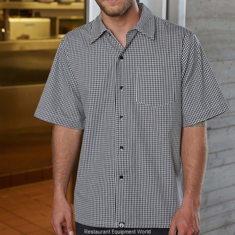 Chef Works CSCKBWC2XL Cook's Shirt
