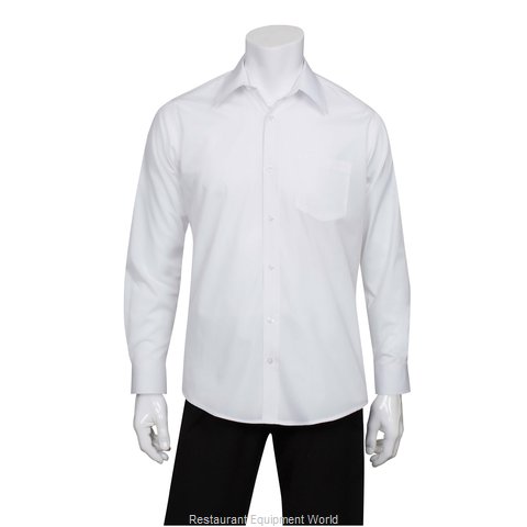 Chef Works D100WHT2XL Dress Shirt