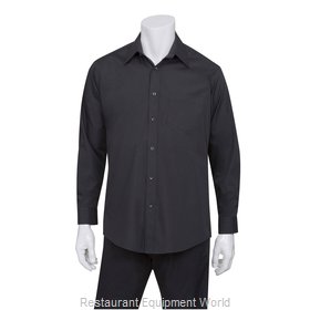 Chef Works D150BLK3XL Dress Shirt