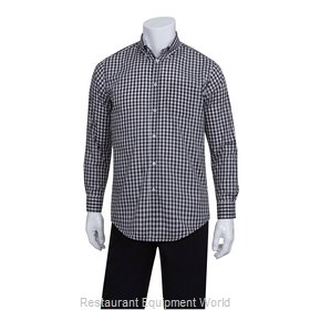 Chef Works D500BWC2XL Dress Shirt