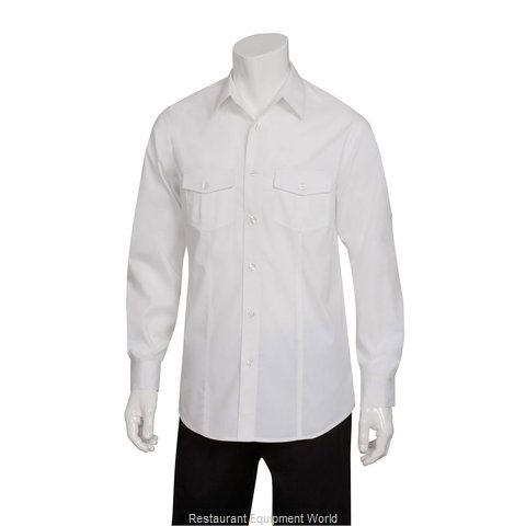 Chef Works DPDSWHT2XL Cook's Shirt
