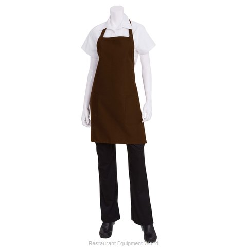 Chef Works F53 BLK0 Bib Apron