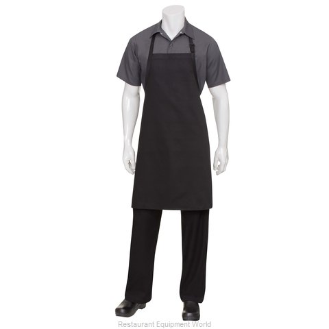 Chef Works F8 GRY0 Bib Apron