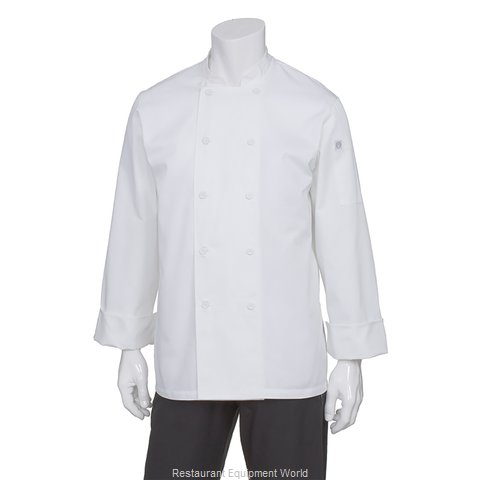 Chef Works FB22WHT5XL Chef's Coat (Magnified)