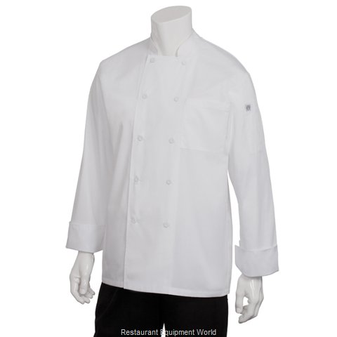 Chef Works JLLSWHT2XL Chef's Coat (Magnified)