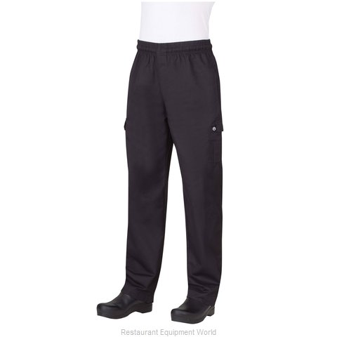 Chef Works PC001BLK4XL Chef's Pants