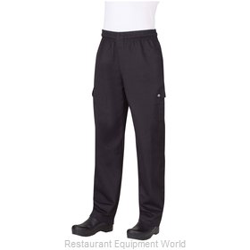 Chef Works PC001BLKS Chef's Pants