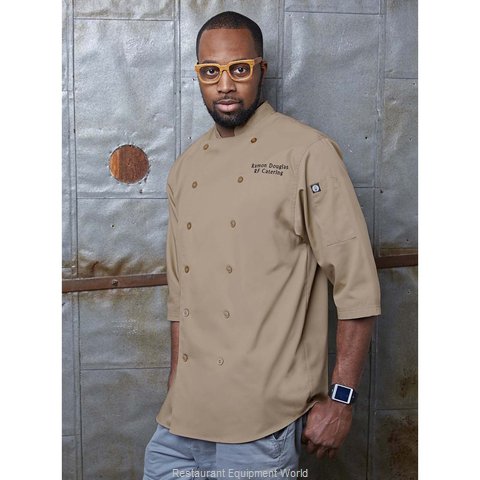 Chef Works S100WHT3XL Chef's Coat (Magnified)