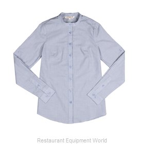 Chef Works SFB02WBLUL Dress Shirt