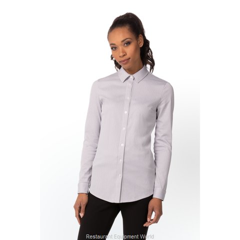 Chef Works SFC02WGRYL Dress Shirt