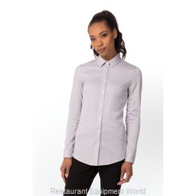 Chef Works SFC02WGRYL Dress Shirt