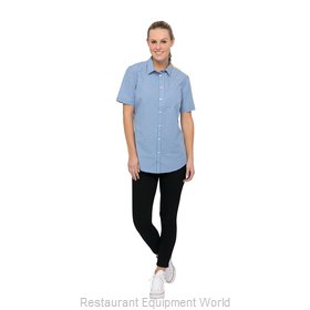 Chef Works SHC02WBLU2XL Cook's Shirt