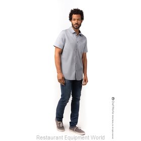 Chef Works SHC09GRY2XL Cook's Shirt