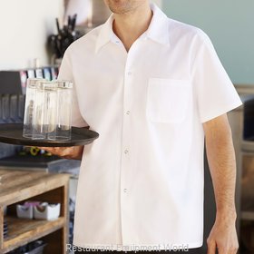 Chef Works SHYKWHT2XL Cook's Shirt