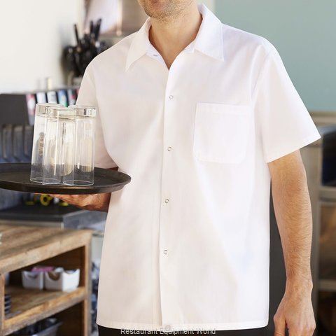 Chef Works SHYKWHT4XL Cook's Shirt