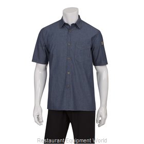 Chef Works SKS003IBL2XL Cook's Shirt