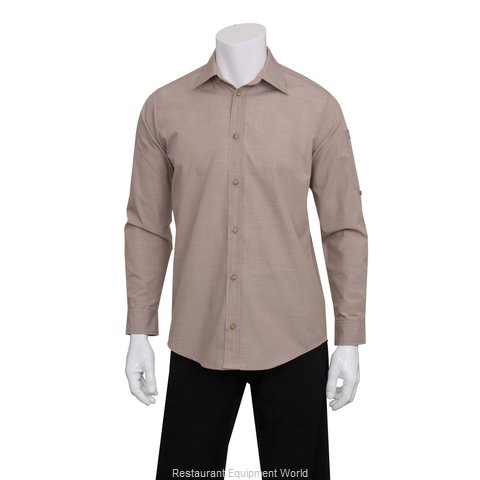 Chef Works SLMCH005ECR2XL Dress Shirt