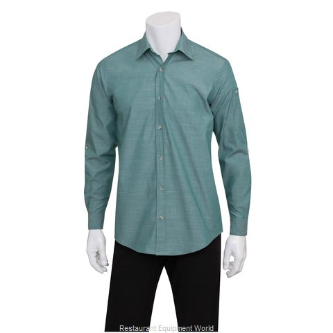 Chef Works SLMCH005GRM2XL Dress Shirt