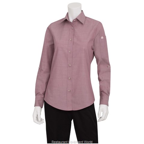 Chef Works SLWCH002DURM Dress Shirt