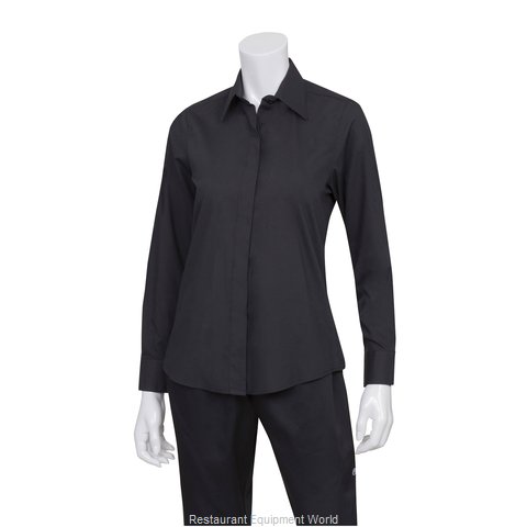 Chef Works W150BLK2XL Dress Shirt