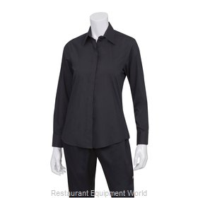 Chef Works W150BLK2XL Dress Shirt