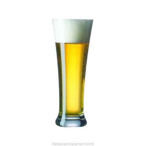 Cardinal Glass 04900 Glass, Beer (Magnified)