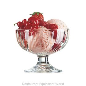 Cardinal Glass 43121 Ice Cream Sundae Dessert Dish