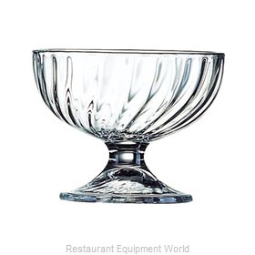 Cardinal Glass 50998 Ice Cream Sundae Dessert Dish