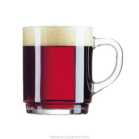 Cardinal Glass 61875 Mug, Glass, Coffee (Magnified)