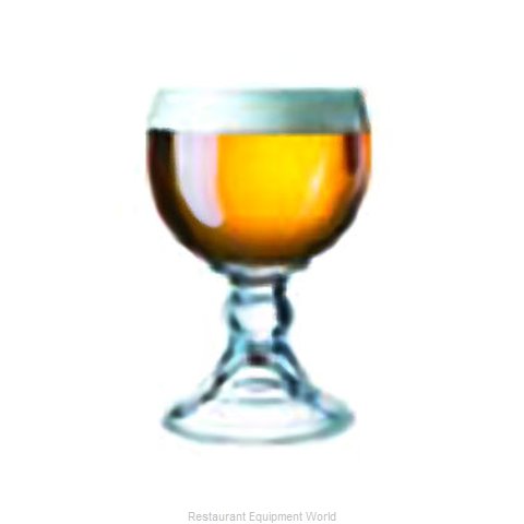 Cardinal Glass C3544 Glass, Beer (Magnified)