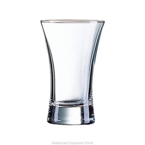 Cardinal Glass G2639 Glass, Shot / Whiskey (Magnified)