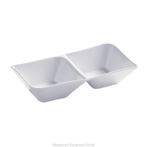 Cardinal Glass R0755 China Compartment Dish Bowl