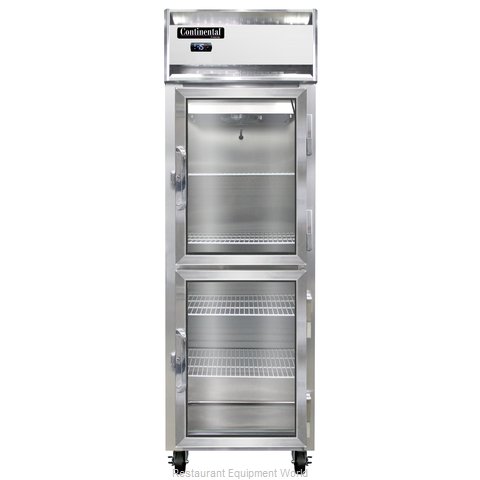 Continental Refrigerator 1F-LT-GD-HD Freezer, Low Temperature, Reach-In (Magnified)