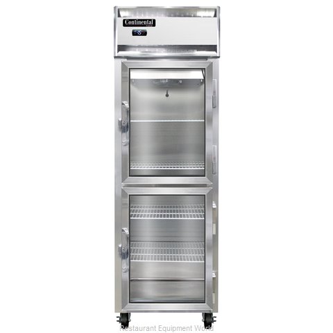Continental Refrigerator 1F-LT-SA-GD-HD Freezer, Low Temperature, Reach-In