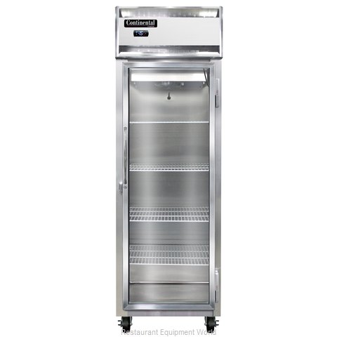 Continental Refrigerator 1F-LT-SA-GD Freezer, Low Temperature, Reach-In