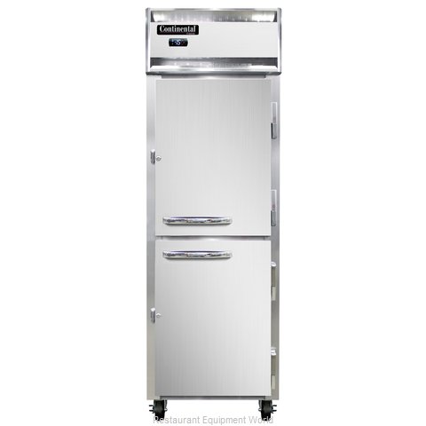 Continental Refrigerator 1F-LT-SS-HD Freezer, Low Temperature, Reach-In (Magnified)