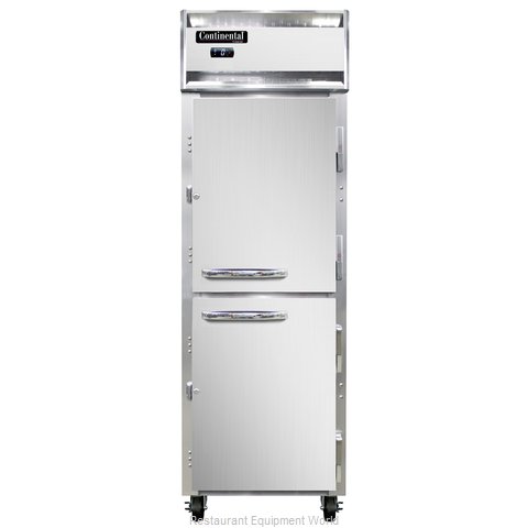 Continental Refrigerator 1F-SS-HD Freezer, Reach-In