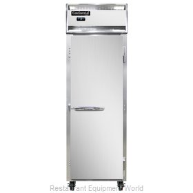 Continental Refrigerator 1F-SS-PT Freezer, Pass-Thru