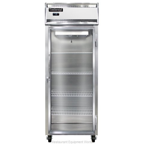 Continental Refrigerator 1FE-GD Freezer, Reach-In