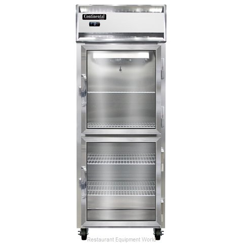 Continental Refrigerator 1FE-SS-GD-HD Freezer, Reach-In