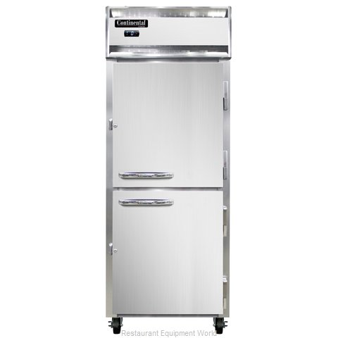 Continental Refrigerator 1FE-SS-HD Freezer, Reach-In